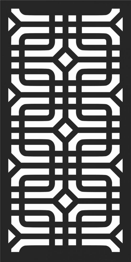 طرح الگوهای صفحه نمایش تزئینی برای برش لیزری - decorative screen patterns for laser cutting 191 - برای دستگاه CNC چوب و لیزر (سی ان سی)