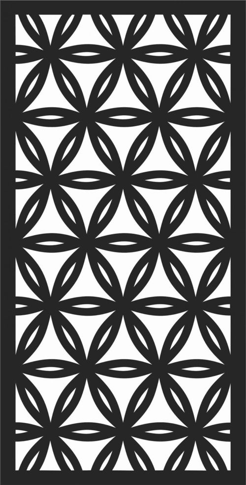 طرح الگوهای صفحه نمایش تزئینی برای برش لیزری - decorative screen patterns for laser cutting 194 - برای دستگاه CNC چوب و لیزر (سی ان سی)