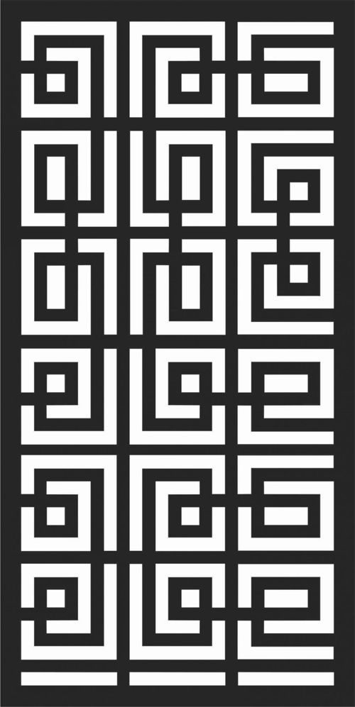 طرح الگوهای صفحه نمایش تزئینی برای برش لیزری - decorative screen patterns for laser cutting 196 - برای دستگاه CNC چوب و لیزر (سی ان سی)