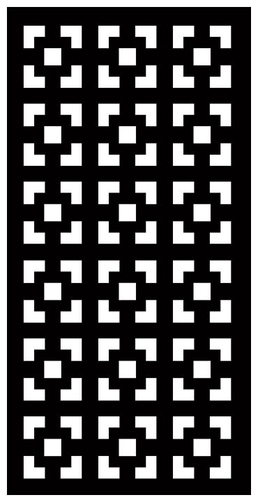طرح الگوهای صفحه نمایش تزئینی برای برش لیزری - decorative screen patterns for laser cutting 1900 - برای دستگاه CNC چوب و لیزر (سی ان سی)