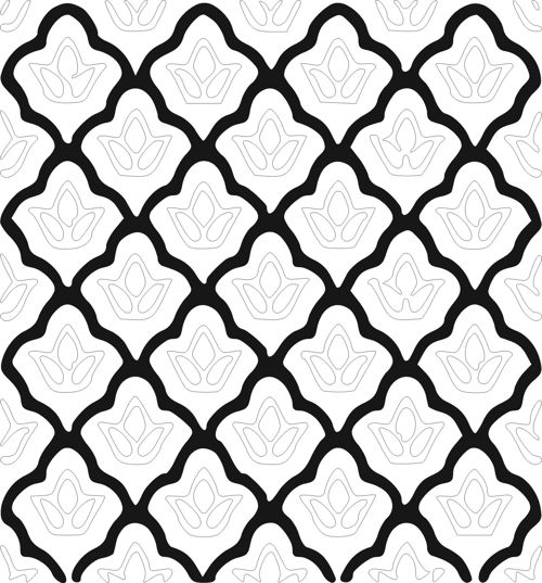 طرح صفحه نمایش تزئینی یکپارچه برای برش لیزر - decorative screen seamless for laser cut ve - برای دستگاه CNC چوب و لیزر (سی ان سی)