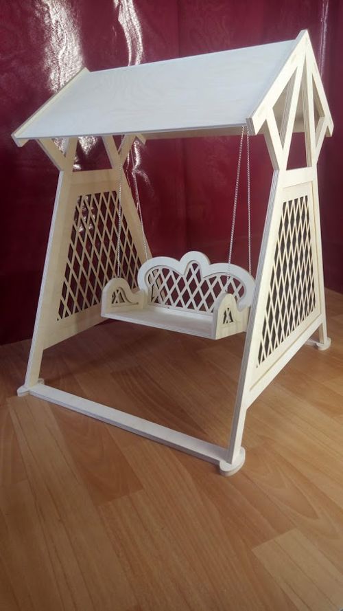 طرح تاب تزئینی تاب - decorative swing - برای دستگاه CNC چوب و لیزر (سی ان سی)