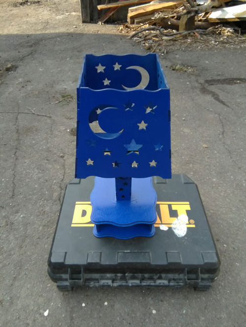 طرح فانوس دکوری با کشو برای برش لیزری هزینه - decor lantern with drawer for laser cutting ve - برای دستگاه CNC چوب و لیزر (سی ان سی)