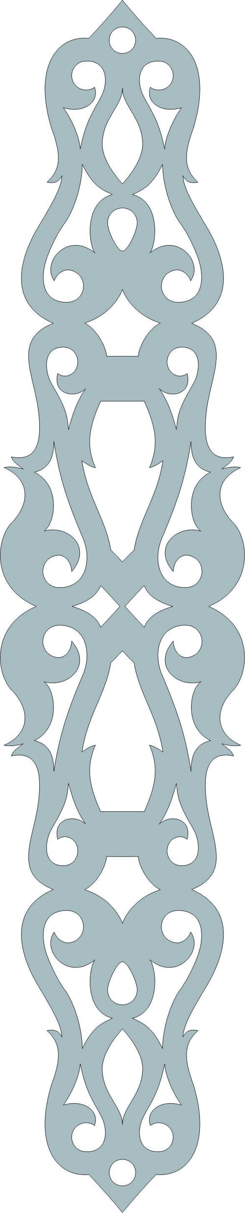 طرح الگوی پانل مشبک دکوراسیون برای برش لیزر - decor panel lattice pattern for laser cut ve - برای دستگاه CNC چوب و لیزر (سی ان سی)