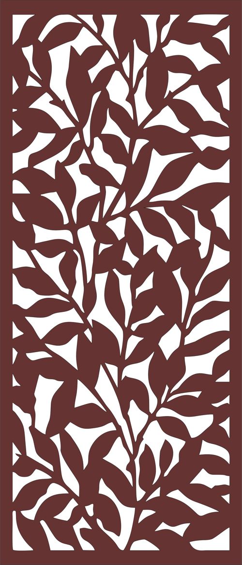 طرح دکور درز گل شبکه پنل برای برش لیزر - decor seamless floral lattice panel for laser cut ve - برای دستگاه CNC چوب و لیزر (سی ان سی)