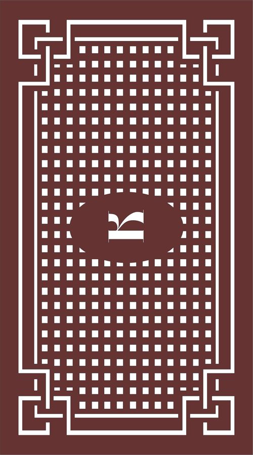 طرح دکور درز صفحه برای برش لیزری - decor seamless screen for laser cut ve - برای دستگاه CNC چوب و لیزر (سی ان سی)