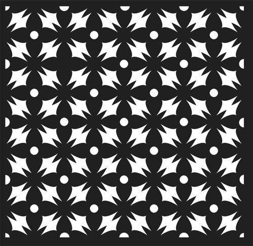 طرح پنل صفحه نمایش درز برای برش لیزر لکه - decor seamless screen panel for laser cutiing ve - برای دستگاه CNC چوب و لیزر (سی ان سی)
