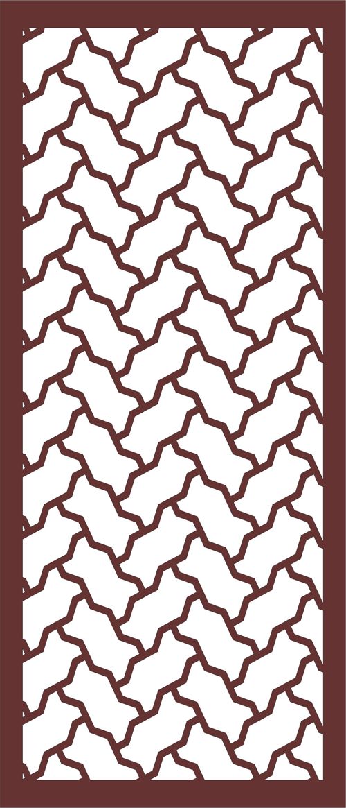 طرح دکور جداکننده درز گل صفحه پنل cnc برش لیزر - decor seamless separator floral screen panel cnc laser cutting - برای دستگاه CNC چوب و لیزر (سی ان سی)