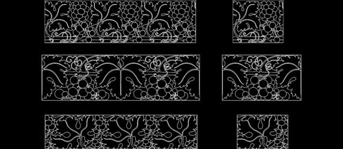 طرح طراحی 08 - design 0811 - برای دستگاه CNC چوب و لیزر (سی ان سی)