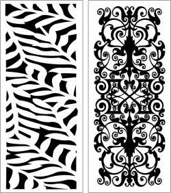 طرح الگوی پنل صفحه 6 6 برای برش لیزر cnc - design pattern panel screen 6161 for laser cut cnc ve - برای دستگاه CNC چوب و لیزر (سی ان سی)