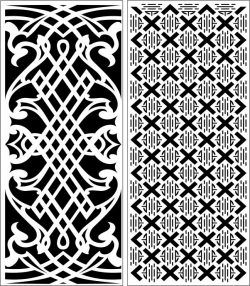 طرح الگوی پنل صفحه 6 03 برای برش لیزر cnc - design pattern panel screen 6203 for laser cut cnc ve - برای دستگاه CNC چوب و لیزر (سی ان سی)