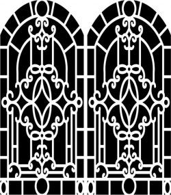 طرح الگوی منبت چوب برای برش لیزر cnc - design pattern woodcarving 6157 for laser cut cnc - برای دستگاه CNC چوب و لیزر (سی ان سی)