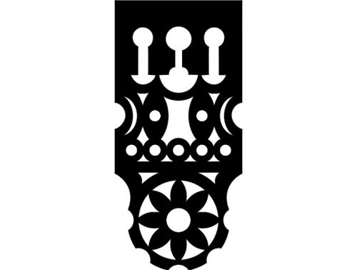 طرح طراحی pol 000 - design pol 0002 - برای دستگاه CNC چوب و لیزر (سی ان سی)