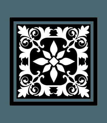 طرح‌های مربع - designs square - برای دستگاه CNC چوب و لیزر (سی ان سی)