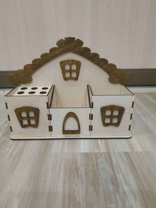 طرح میز سازمان‌دهنده برای برش لیزری - desktop organizer for laser cutting ve - برای دستگاه CNC چوب و لیزر (سی ان سی)