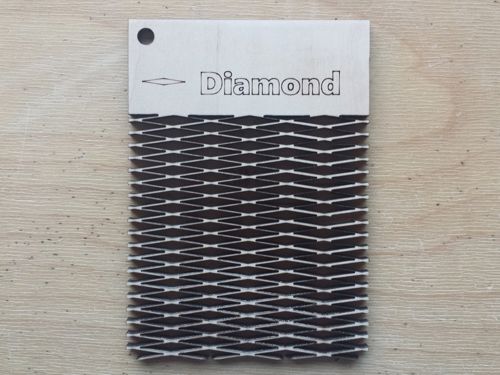 طرح الگوی لولا زنده الگوی الماس برای برش لیزری - diamond pattern living hinge template for laser cut - برای دستگاه CNC چوب و لیزر (سی ان سی)