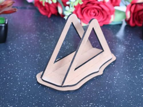 طرح میز ناهارخوری جا دستمال استند ساده برش لیزری - dining table napkin holder stand simple laser cutting - برای دستگاه CNC چوب و لیزر (سی ان سی)