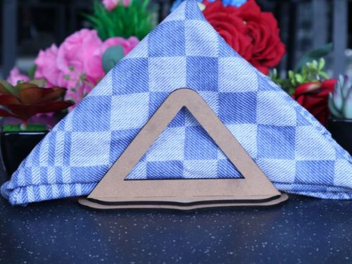 طرح میز ناهارخوری جا دستمال استند ساده برش لیزری - dining table napkin holder stand simple laser cutting ve - برای دستگاه CNC چوب و لیزر (سی ان سی)
