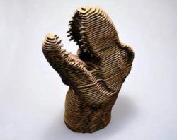 طرح سر دایناسور لیزری - dinosaur head for laser cut - برای دستگاه CNC چوب و لیزر (سی ان سی)
