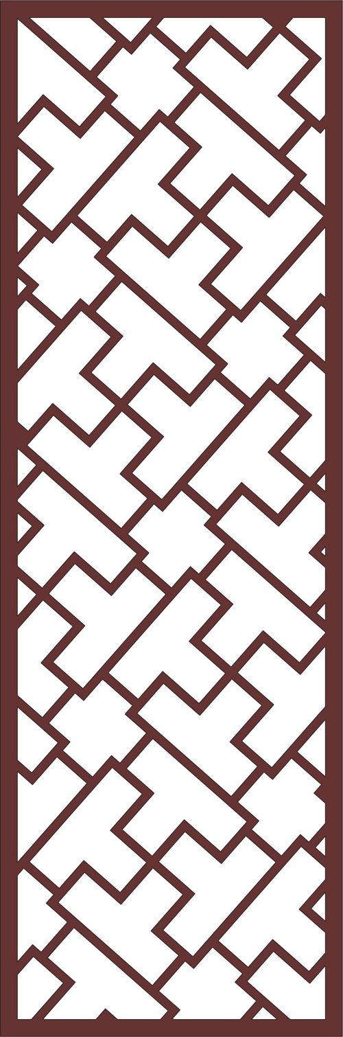 طرح شبکه‌ای درز جداکننده برای برش لیزری روکش - divider seamless lattice design for laser cut ve - برای دستگاه CNC چوب و لیزر (سی ان سی)