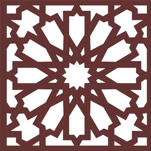 طرح جداکننده درز شبکه برای برش لیزری - divider seamless lattice for laser cut ve - برای دستگاه CNC چوب و لیزر (سی ان سی)