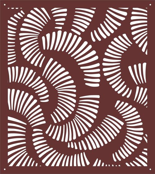 طرح پنل صفحه درز جداکننده برای برش لیزری - divider seamless screen panel for laser cutting - برای دستگاه CNC چوب و لیزر (سی ان سی)