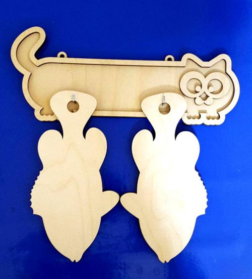 طرح drawing-of-a-set-of-cutting-boards-with-a-hanger-format-for-laser-cut-ve