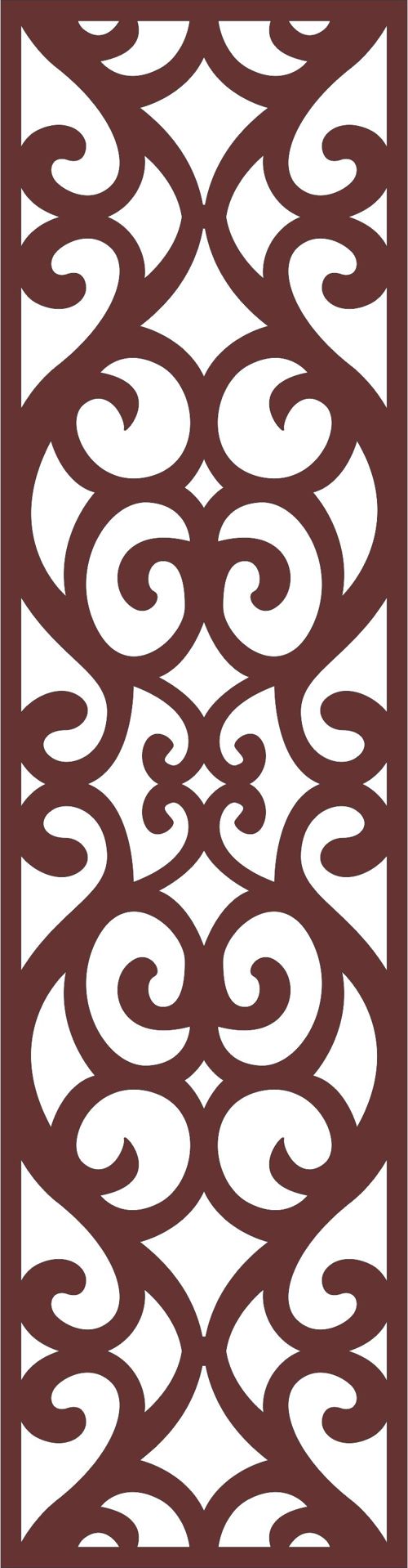 طرح پنل مشبک درز اتاق نقاشی برای برش لیزر - drawing room lattice seamless panel for laser cut ve - برای دستگاه CNC چوب و لیزر (سی ان سی)