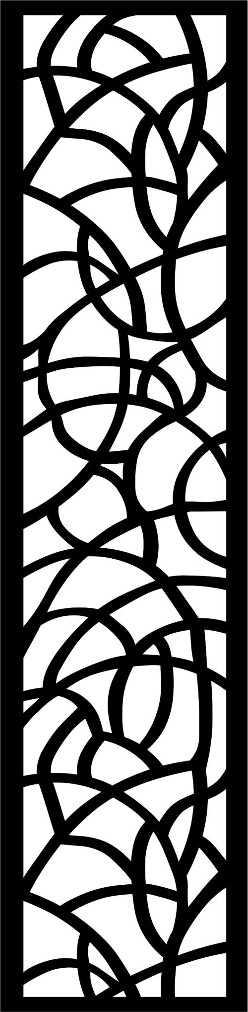 طرح الگوی گلدار درز برای برش لیزری در اتاق نقاشی - drawing room screen floral seamless pattern for laser cutting - برای دستگاه CNC چوب و لیزر (سی ان سی)