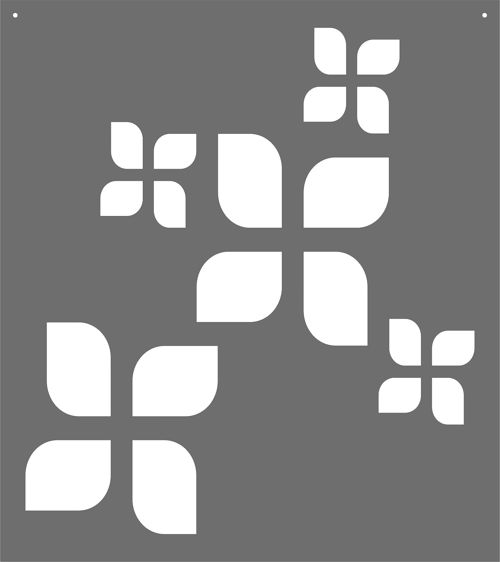 طرح گل روی پرده نقاشی برای برش لیزری - drawing room screen flower pattern for laser cutting - برای دستگاه CNC چوب و لیزر (سی ان سی)