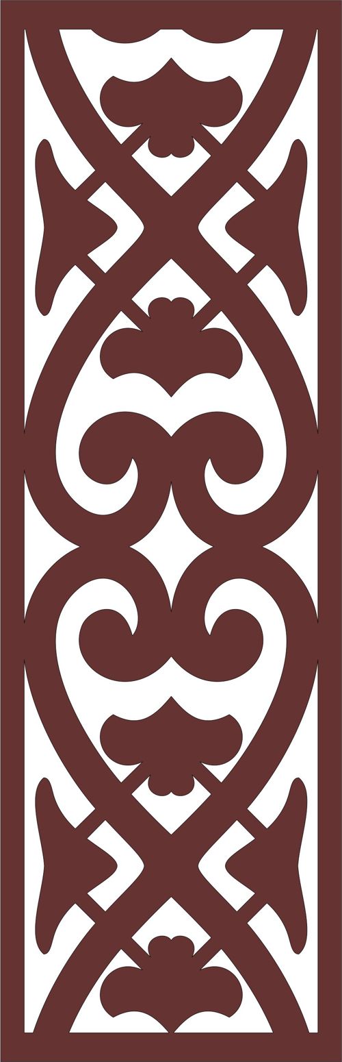 طرح پرده اتاق نقاشی درز برای برش لیزری - drawing room screen seamless for laser cut ve - برای دستگاه CNC چوب و لیزر (سی ان سی)