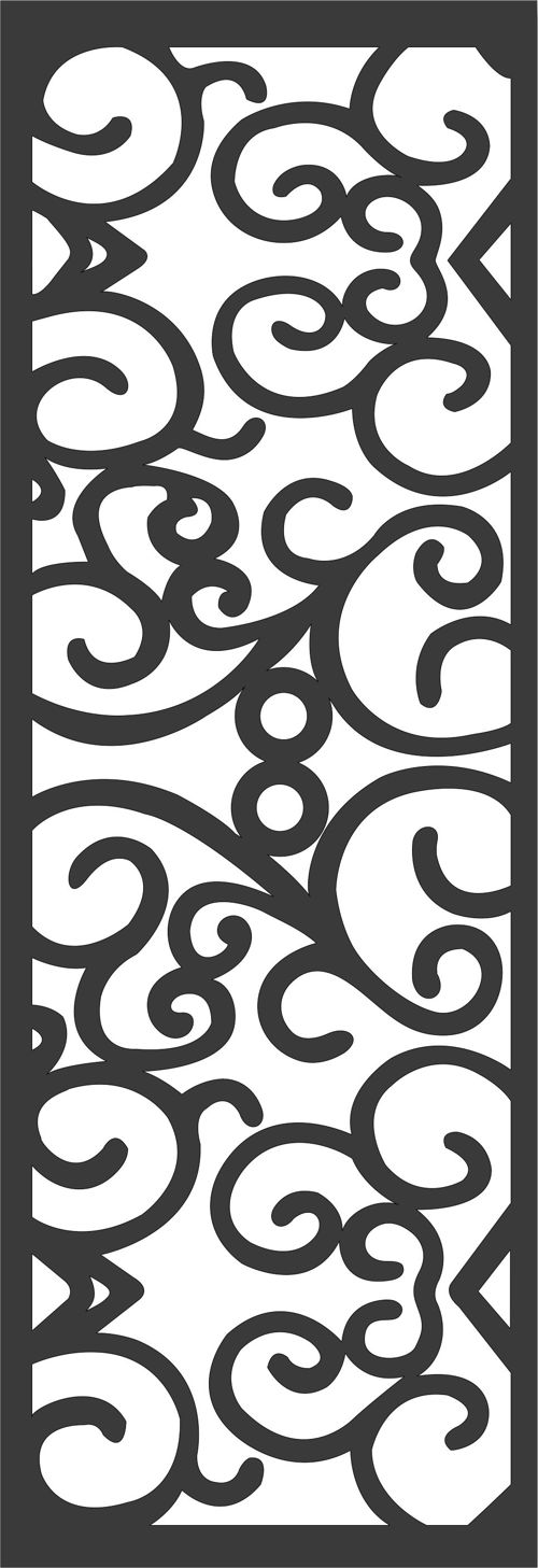 طرح جداکننده صفحه اتاق نقاشی پنل درز برای برش لیزر - drawing room screen separator seamless panel for laser cut ve - برای دستگاه CNC چوب و لیزر (سی ان سی)
