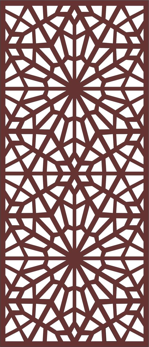 طرح جداکننده صفحه اتاق نقاشی پنل درز برای برش لیزر پرده - drawing room screen separator seamless panel for laser cutiing ve - برای دستگاه CNC چوب و لیزر (سی ان سی)