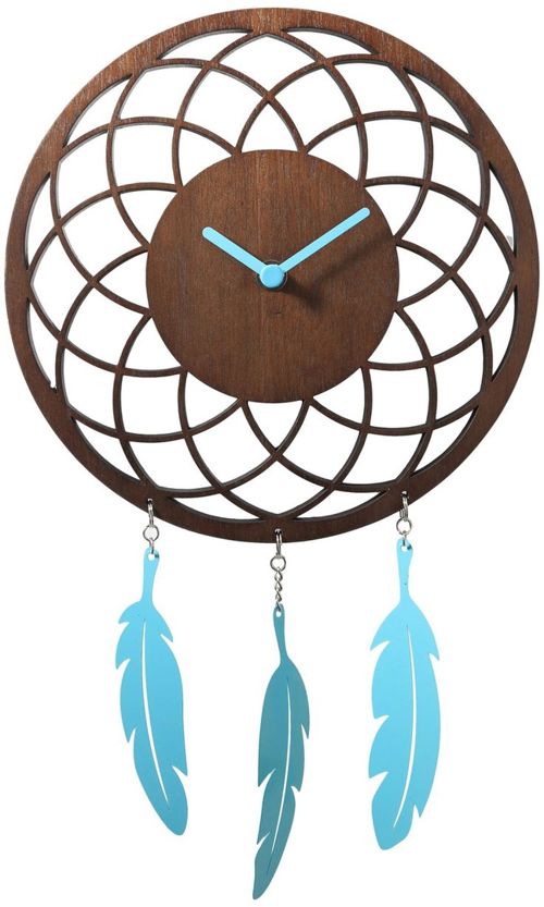 طرح ساعت رویایی وی ای - dream catcher clock ve - برای دستگاه CNC چوب و لیزر (سی ان سی)