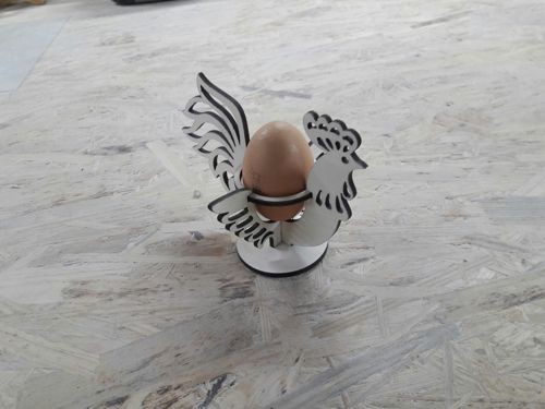 طرح پایه تخم مرغ عید عید عید عید لیزری - easter eggs stand for laser cutting ve - برای دستگاه CNC چوب و لیزر (سی ان سی)