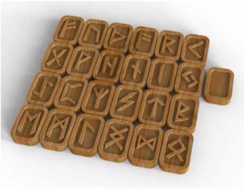 طرح elder-futhark-wooden-rune-set-ve