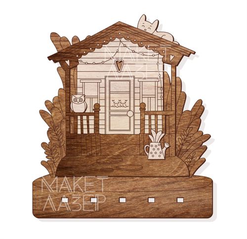طرح حکاکی خانه دار آویز برای برش لیزری - engraved housekeeper hanger for laser cut ve - برای دستگاه CNC چوب و لیزر (سی ان سی)