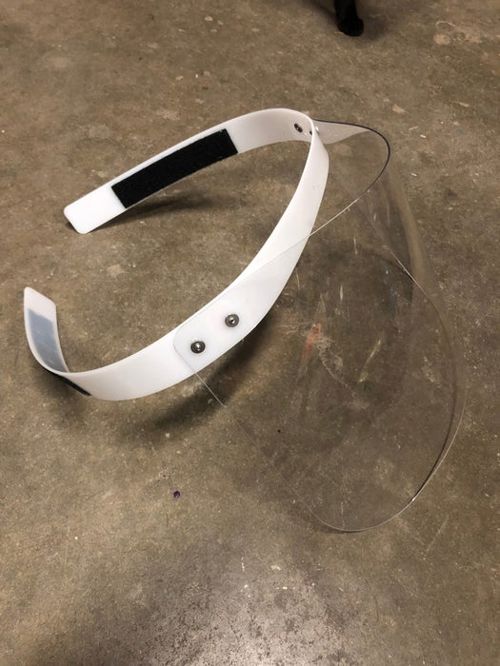 طرح محافظ صورت برش لیزری طرح - face shield laser cut plan - برای دستگاه CNC چوب و لیزر (سی ان سی)