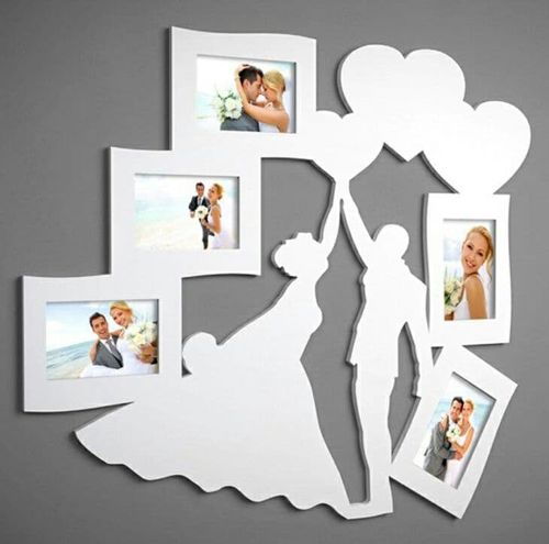 طرح قاب عکس خانوادگی نقاشی برای برش لیزری - family photo frame drawing for laser cutting ve - برای دستگاه CNC چوب و لیزر (سی ان سی)