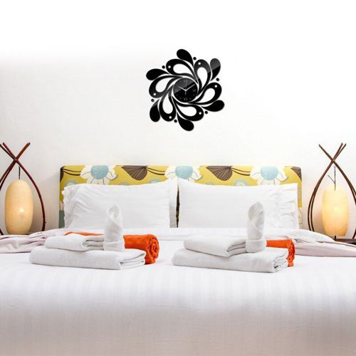 طرح ساعت دیواری فانتزی با امواج مارپیچی لیزری - fancy wall clock with spiral waves laser cut ve - برای دستگاه CNC چوب و لیزر (سی ان سی)