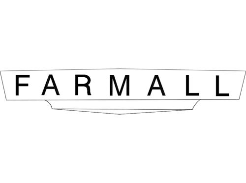طرح لوگو نماد فارم‌آل - farmall emblem logo - برای دستگاه CNC چوب و لیزر (سی ان سی)