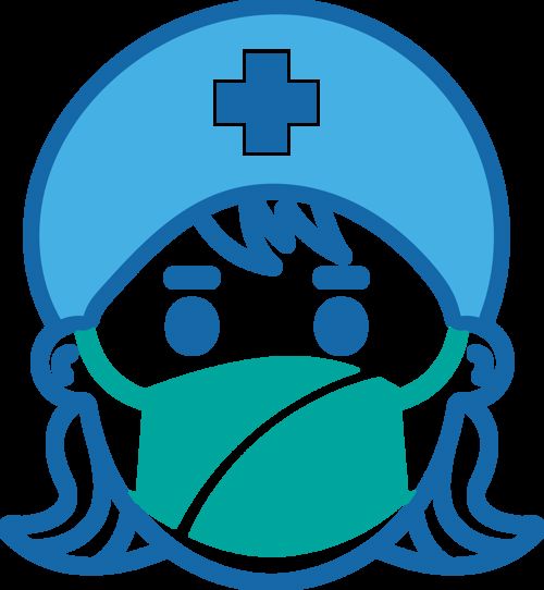طرح پرستار زن با ماسک - female nurse with mask - برای دستگاه CNC چوب و لیزر (سی ان سی)