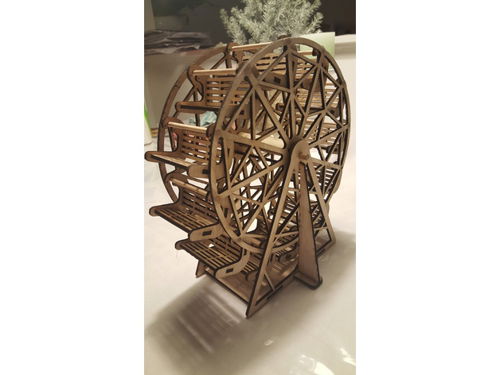 طرح نقاشی فریس برای برش لیزری - ferris drawing for laser cut - برای دستگاه CNC چوب و لیزر (سی ان سی)
