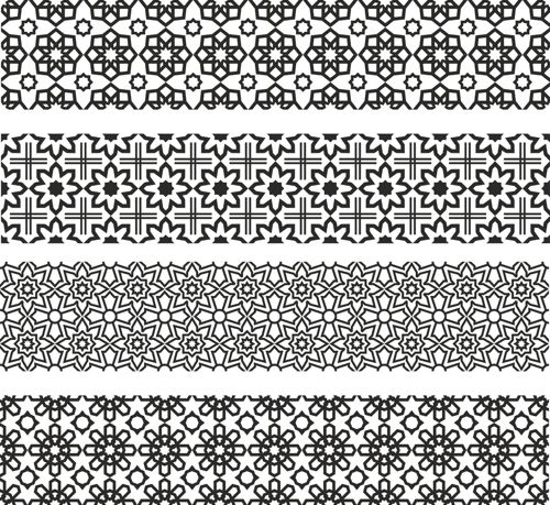 طرح الگوهای تزئینی گلدار - floral ornament patterns ve - برای دستگاه CNC چوب و لیزر (سی ان سی)