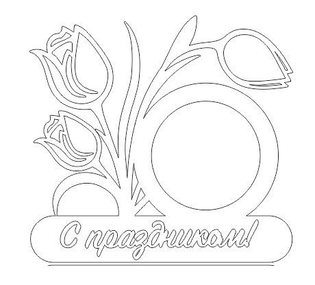 طرح قاب عکس گلدار دکوراسیون لیزر - floral photo frame decor laser cut ve - برای دستگاه CNC چوب و لیزر (سی ان سی)