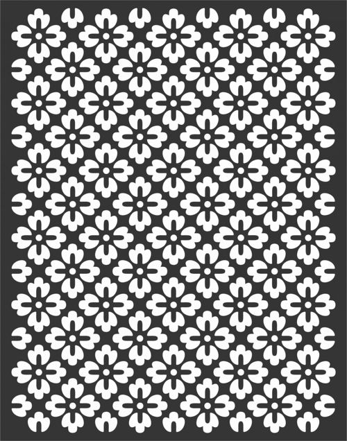 طرح الگوهای گل صفحه طراحی - floral screen patterns design 68 - برای دستگاه CNC چوب و لیزر (سی ان سی)