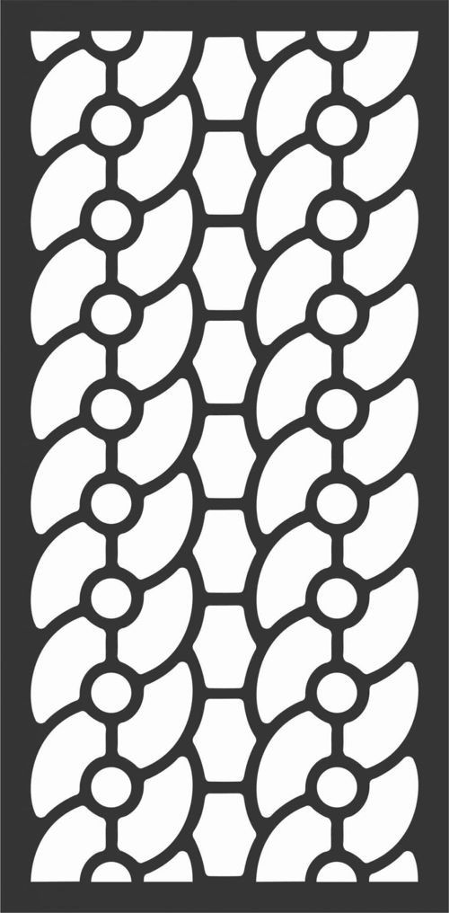 طرح الگوهای صفحه گلدار طراحی 7 - floral screen patterns design 75 - برای دستگاه CNC چوب و لیزر (سی ان سی)
