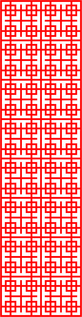 طرح الگوهای صفحه گلدار طراحی - floral screen patterns design 85 - برای دستگاه CNC چوب و لیزر (سی ان سی)