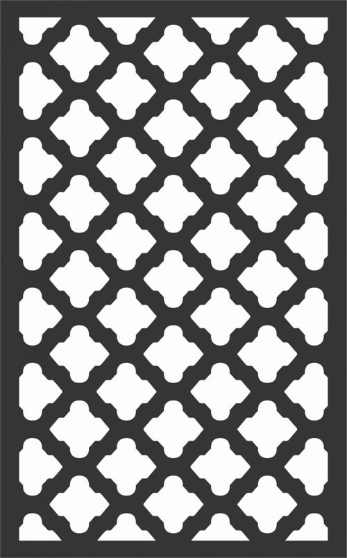 طرح الگوهای گل صفحه طراحی - floral screen patterns design 89 - برای دستگاه CNC چوب و لیزر (سی ان سی)