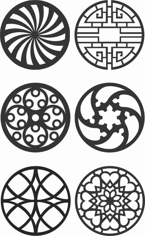 طرح الگوهای صفحه گلدار طراحی - floral screen patterns design 141 - برای دستگاه CNC چوب و لیزر (سی ان سی)